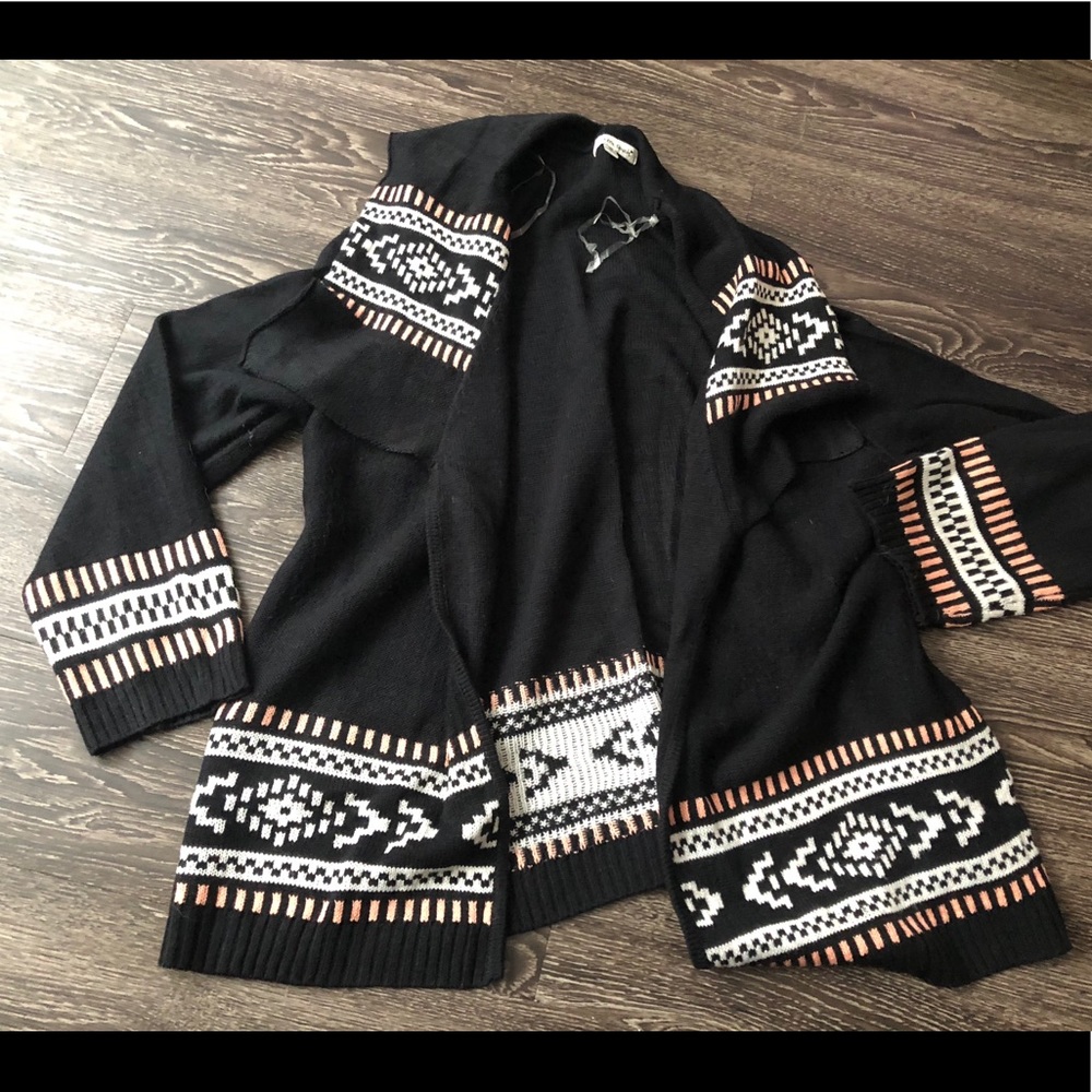 Open sweater